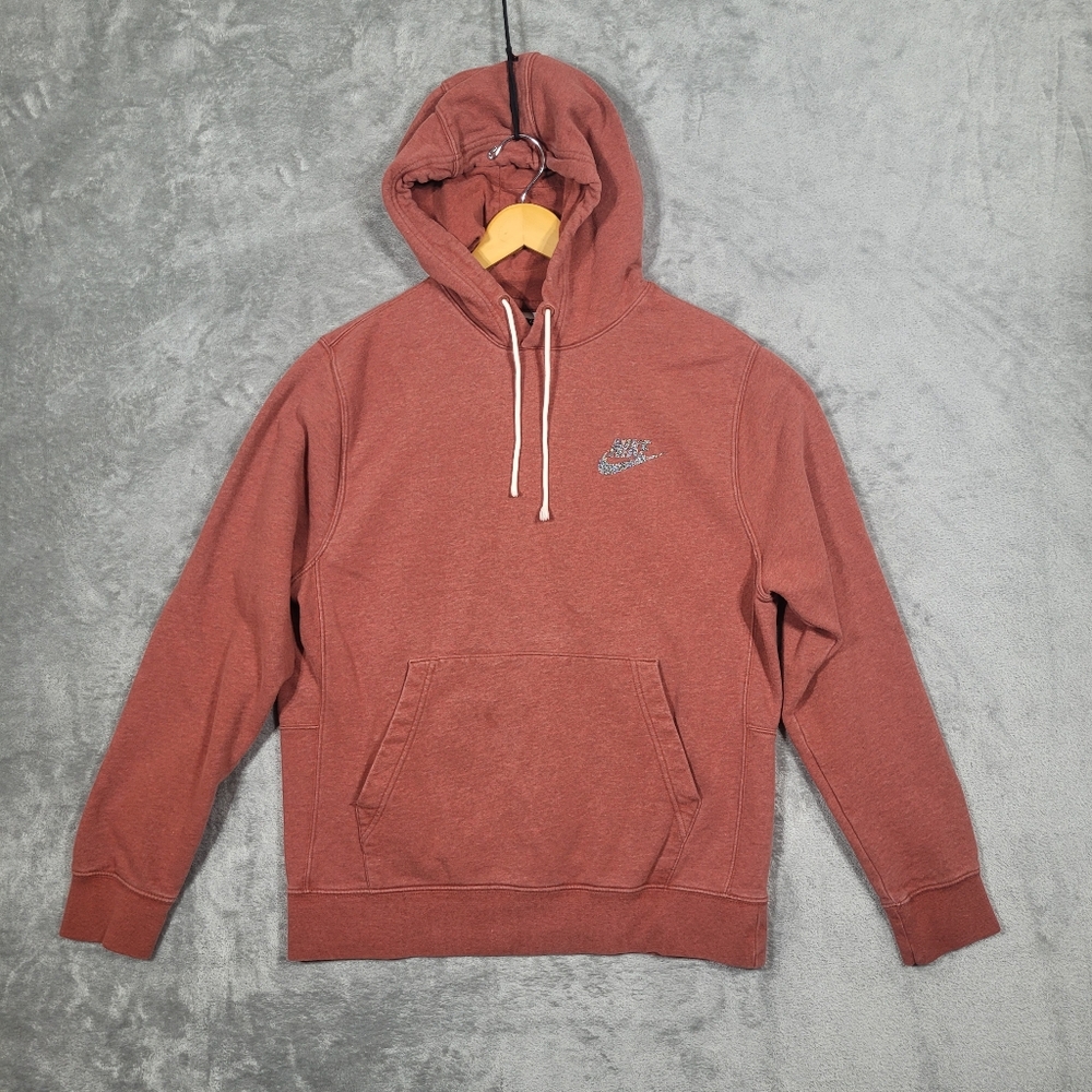 Nike Pullover Hoodie Womens Size Medium Burnt Orange